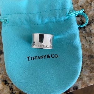 Tiffany and Co 1837 925 Silver Ring. Size 6